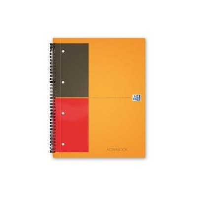 MAXI SPIRALATO 240X297mm 1rigo 80gr 80fg ACTIVEBOOK INTERNATIONAL OXFORD