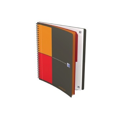 BLOCCO SPIRALATO 18X25cm f.to NOTEBOOK 80fg 80gr OXFORD INTERNATIONAL FAVORIT - Conf da 5 pz.