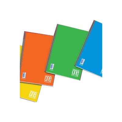 QUADERNO A5 SPIRALATO 5mm s/fori 80gr 60fg ONE COLOR BLASETTI