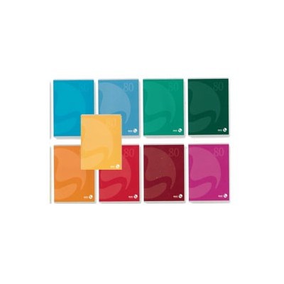 MAXIQUADERNO CARTONATO A4 80gr 192fg+1 1rigo COLOR 80 BM