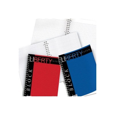 BLOCCO LIBERTY BLOCK SPIRALE 220x290mm 1rigo 80fg 70gr PIGNA
