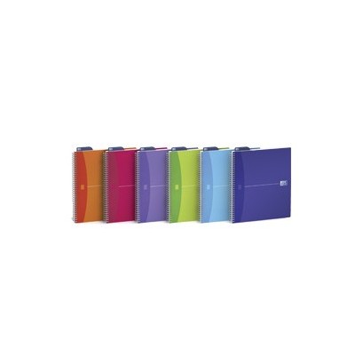 MAXIQUADERNO SPIRALATO 210x297mm 5mm 90gr 90fg MY COLOURS OXFORD