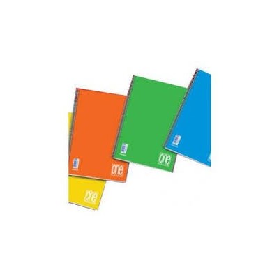 MAXI A SPIRALE A4 PPL    C/FORI "ONE COLOR" 5 MM.