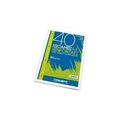 RICAMBIO ANTISTRAPPO      A4 15 FG. 5 MM. GR.100