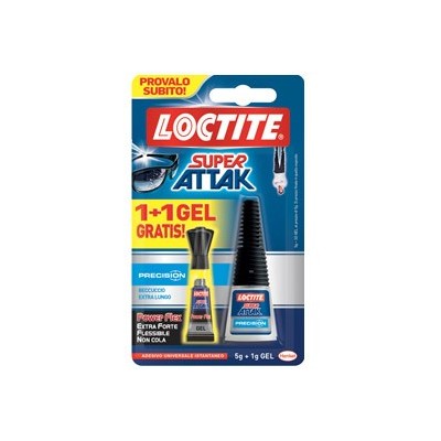 COLLA SUPER ATTAK 5gr Precision + Power Flex Gel 1gr