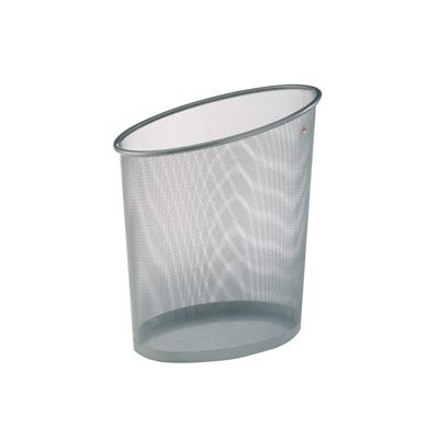 CESTINO 18LT MESH ARGENTO IN RETE METALLICA ALBA