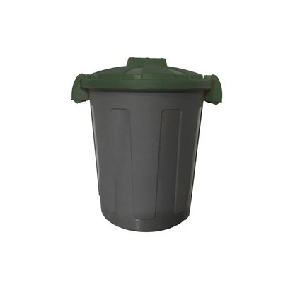 Contenitore portarifiuti Dusty 25Lt c/coperchio verde