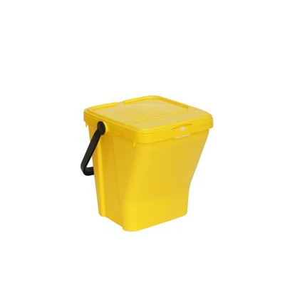 Contenitore portarifiuti Eco-Top 35Lt giallo