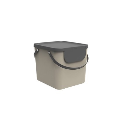 Pattumiera ALBULA 25 Lt Cappuccino ROTHO