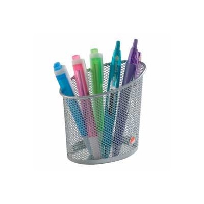 PORTAPENNE MESH ARGENTO IN RETE METALLICA ALBA