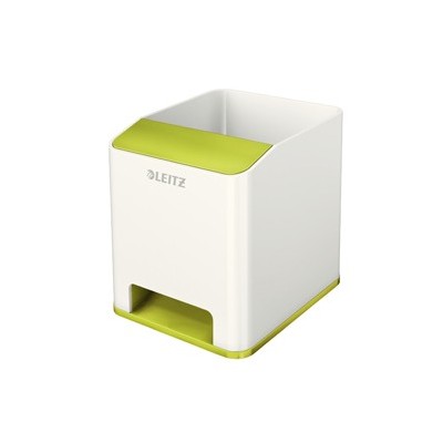 PORTAPENNE CON AMPLIFICATORE DEL SUONO WOW VERDE LEITZ