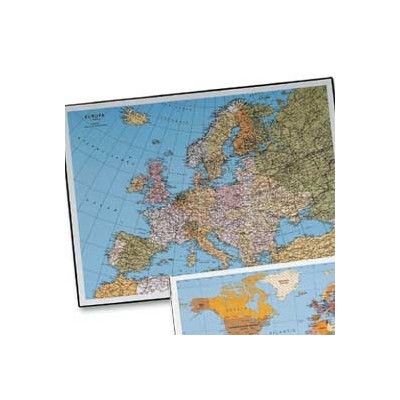 SOTTOMANO GEOGRAPHIC EUROPA 40X53CM LAUFER ART.45347