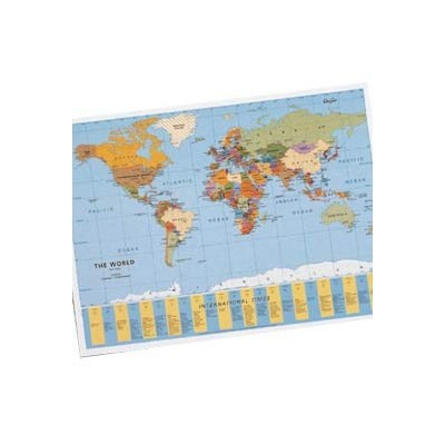 SOTTOMANO GEOGRAPHIC PLANISFERO 40X53CM LAUFER ART.45350