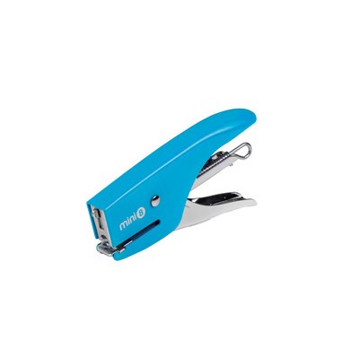 MiniCucitrice a pinza FLUO MINI 8 azzurro Iternet