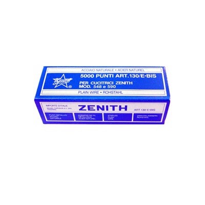 SCATOLA 5000 PUNTI ZENITH 130/E BIS (6/4) IN ACCIAIO NATURALE