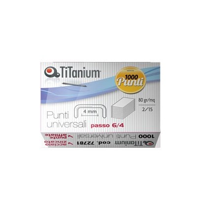 SCATOLA 1000 PUNTI UNIVERSALI TiTanium 6/4