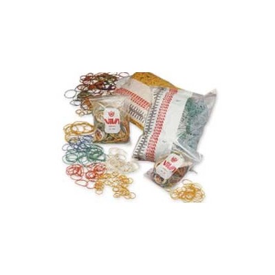 ELASTICO GOMMA BUSTA 100GR MISURE ASSORTITE