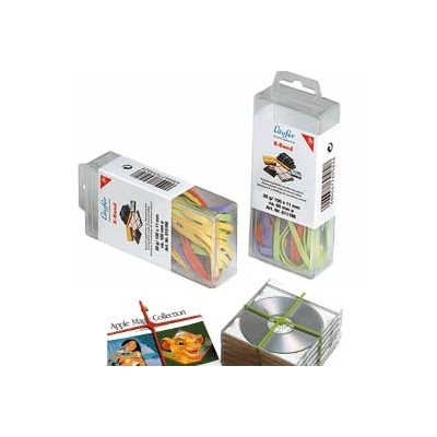 ELASTICO X-BAND 100 (150X11MM) SCATOLA 100GR COLORI ASS.
