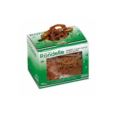 ELASTICO IN CAUCCIU MISURA ASSORT. SCATOLA 500G