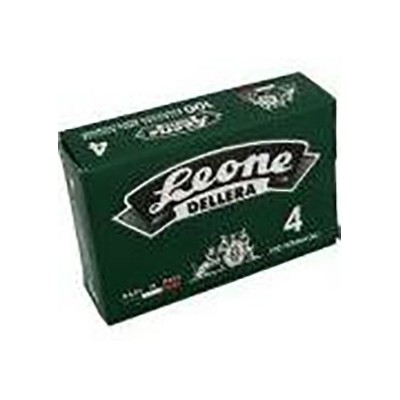 SCATOLA 100 FERMAGLI N.4 MM32 ZINCATI ANTIRUGGINE LEONE