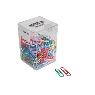 GRAN MIX FERMAGLI COLORATI PCV 125gr ASSORTITI LEONE