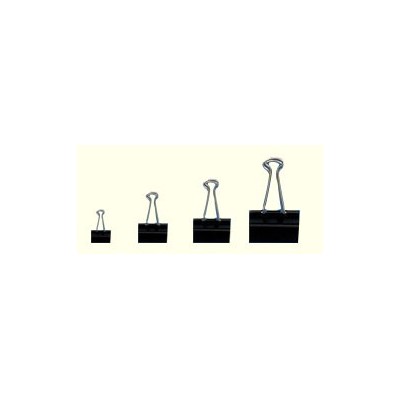 20745 CLIP ACCIAIO NERE  MM.50 CF.6PZ