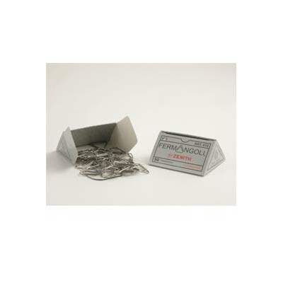 SCATOLA 50 FERMANGOLI ZENITH 815 Acciaio inox 100