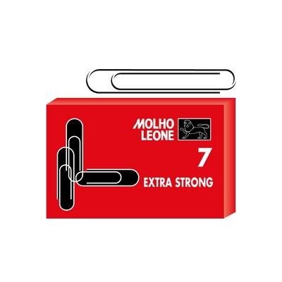 SCATOLA 25 FERMAGLI N.7 MM75 ZINCATI LEONE - Conf da 10 pz.