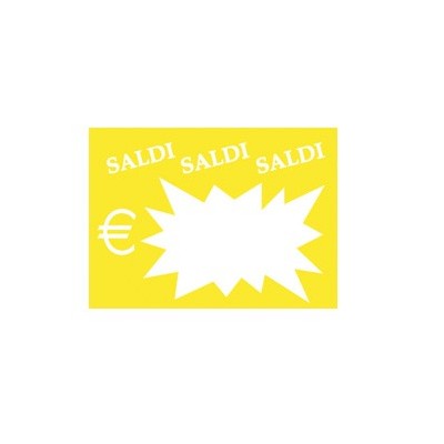 50 SEGNAPREZZI Flash Saldi 8x11cm colori ass. CWR 06043
