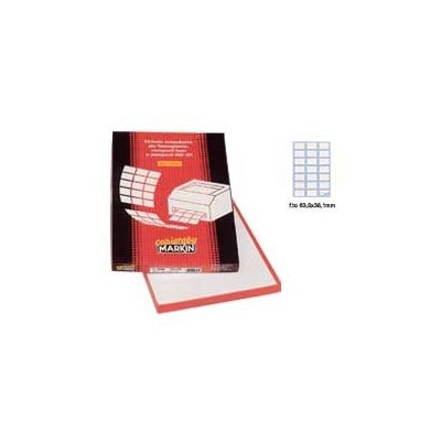 ETICHETTA ADESIVA A/410 BIANCA 100FG IN A4 (21 ETICHETTE DA 63,5X38,1MM) ANGO
