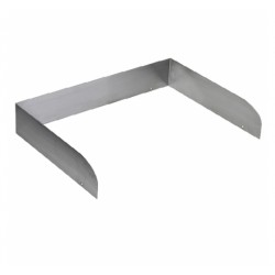 00555 GUIDA FERMAVASSOI  INOX SATINATO