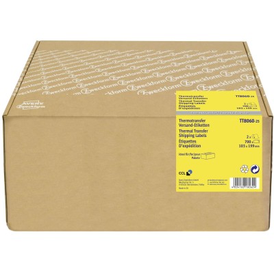 RT.600 ETICHETTE TERMICO DIRETTO 103X199 AVERY
