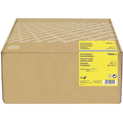 RT.750 ETICHETTE TRAFERIMENTO TERMICO 102X152