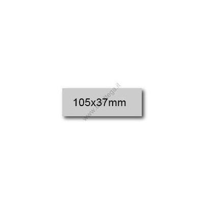 CF.20 FG ETICHETTE ADES. A4 ARGENTO OPACO 105X37