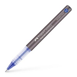 PENNA ROLLER FREE INK    0,5MM BLU FABER CASTEL