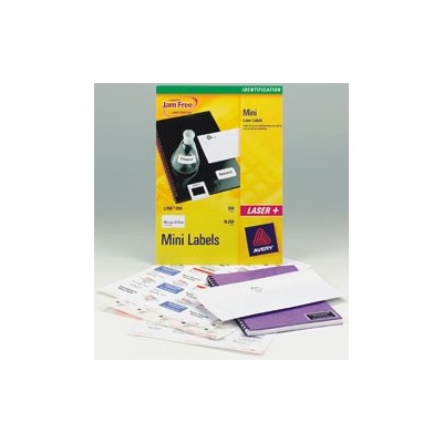 Poliestere adesivo L7551 trasparente 25fg A4 38,1X21,2mm (65et/fg) laser Avery