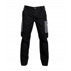 PANTALONE ZURIGO NERO    COTONE TG.S 260GR JRC