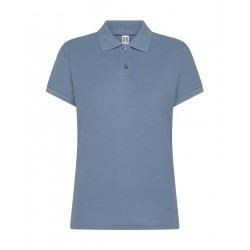 POLO EVOLUTION DONNA COT.MINERAL BLU TG.M