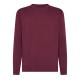 FELPA GIROCOLLO          COT/POLY BURGUNDY TG.L