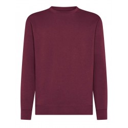 FELPA GIROCOLLO          COT/POLY BURGUNDY TG.L