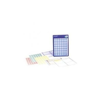 BUSTE ETICHETTE TICO OFFICE DIAM.14 AZZURRO