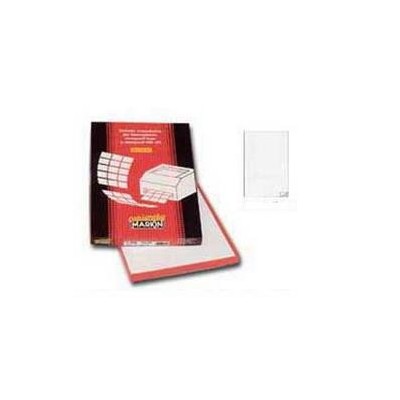 ETICHETTA ADESIVA C/501 BLU 100FG (16 ETICHETTE DA 105X36MM)