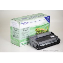 TONER COMPAT. BROTHER TN3600 NERO 3000PG