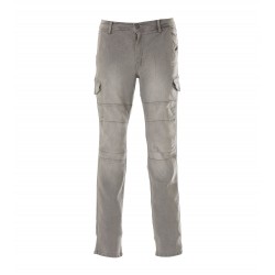 PANTALONE AUSTIN MAN GRIGIO COT/POLY TG.S