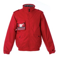 GIUBBOTTO NEW FINLAND ROSSO 205GR TG.L POLI