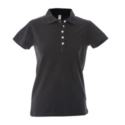 POLO DUBAI DONNA NERO 170 COTONE TG.XL