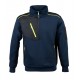 FELPA MILWAUKEE 1/2 ZIP TG.L 280GR BLU
