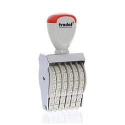 TIMBRO NUMERATORE TRODAT 9mm 6 BANDE