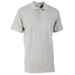 POLO PREMIUM GRIGIO TG.S 100% COTONE