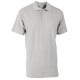 POLO PREMIUM GRIGIO TG.M 100% COTONE